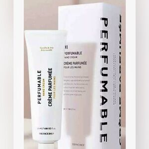 THE FACE SHOP NY Perfumable Hand Cream Vanilla & Iris NIB K-Beauty 50ml Sealed